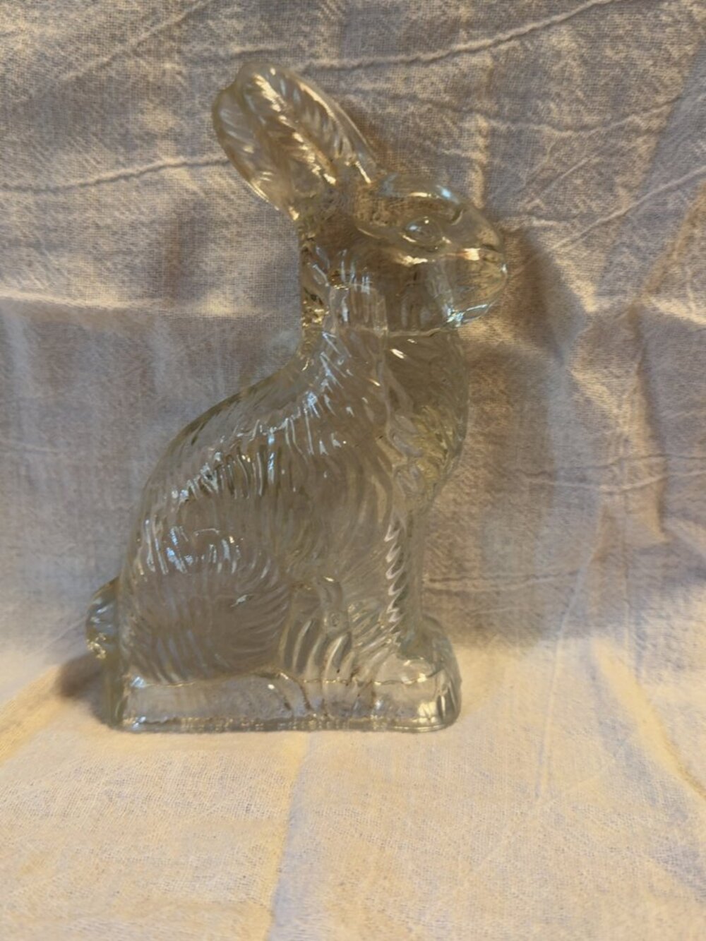 1940'sJ.R. Millstein Glass Bunny Candy Container